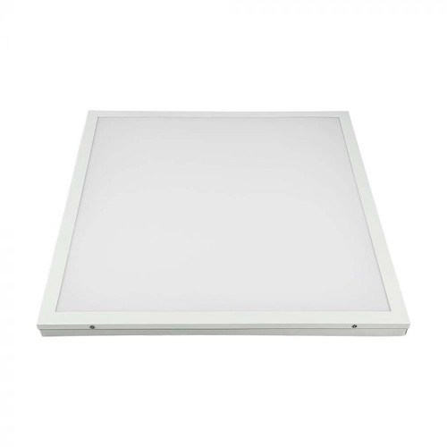 V-Tac 60x60 LED-Panel im Rahmen - 36W, eingebaut in weißem Rahmen, zur direkten Montage
