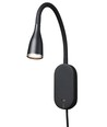 EYE LED Wandleuchte mit USB und Touch-Dimmer, 5W, Nielsen Light - schwarz