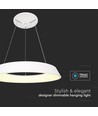 48W dimmbare LED-Designer-Kronleuchter - Weiß, weiches Licht, warmweiß