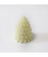LED Weihnachtsbaumkerzen, flackernde Flammeneffekt, weiß - Höhe 9,5 cm, Ø 7 cm, echtes Wachs