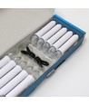 10er-Pack LED-Weihnachtskerzen inkl. Fernbedienung - Batterie, Timerfunktion, kabellos, Halter für Weihnachtsbaum