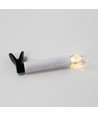 10er-Pack LED-Weihnachtskerzen inkl. Fernbedienung - Batterie, Timerfunktion, kabellos, Halter für Weihnachtsbaum