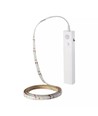 1m 2,4W/m spritzwassergeschützter LED-Streifen - 6V DC, IP65, PIR-Sensor, Batterie, 30 LEDs pro Meter