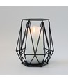 LED Stumpenkerze 15cm hoch, Flammen-Effekt, weiß - Ø7,5cm, 15cm hoch, funktioniert mit Fernbedienung, Timer, Echtwachs