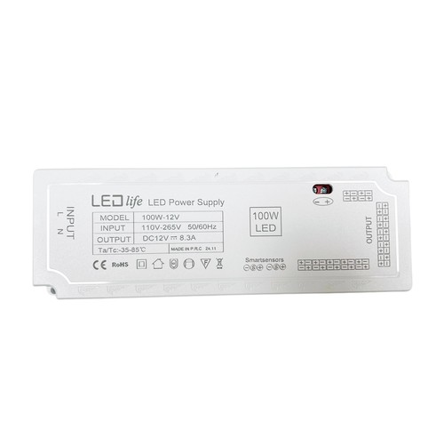 LEDlife Möbelspot Stromversorgung 100W - Für Sono, Cabi und Reco Möbelspot, max. 12 Spots