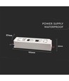 100W / 24V DC Netzteil - 4.1A, IP65 wasserdicht
