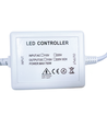 RGB 16x16 Neon-Flex-Controller mit Fernbedienung - Inkl. Endkappe, 230V, Memory-Funktion, Funksteuerung, max. 50 m