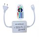 RGB 16x16 Neon-Flex-Controller mit Fernbedienung - Inkl. Endkappe, 230V, Memory-Funktion, Funksteuerung, max. 50 m