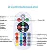 RGB 16x16 Neon-Flex-Controller mit Fernbedienung - Inkl. Endkappe, 230V, Memory-Funktion, Funksteuerung, max. 50 m