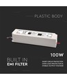 100W / 24V DC Netzteil - 4.1A, IP65 wasserdicht