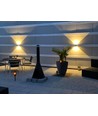 5W LED Wandleuchte - IP65 Außenbereich, weiß, quadratisch, verstellbarer Abstrahlwinkel, inkl. Leuchtmittel