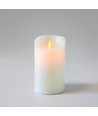 LED XL Kerze 17,5cm, Flammeneffekt, weiß - Ø10cm