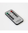 LED-Stumpenkerzen 3er-Set mit Lichterkette, Flammeneffekt - Ø7,5cm, 10/12,5/15cm, Fernbedienung, Timer, Echtwachs