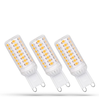 3er-Pack G9 4,9W dimmbare LED-Lampe - Dimmbar