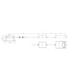 7W Ø9cm Flacher Einbaustrahler dimmbar RA97 - Ausschnitt: Ø6,8 cm, Maße: Ø9 cm