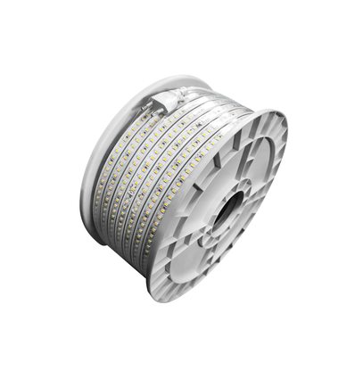 50m Arbeitslicht 230V LED Streifen - IP65, 180 LED/m, 7,2W/m, 720 lm/m
