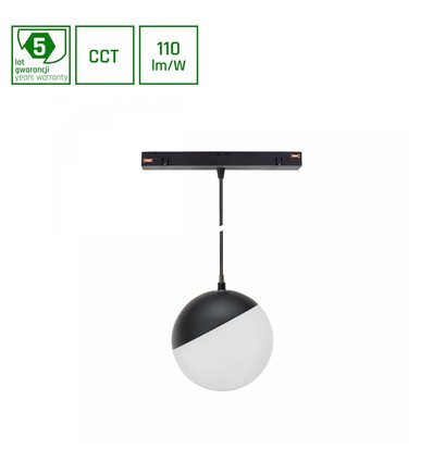 5W System Shift Schienenspot für 48V - CCT, 48V, DC, System Shift Serie