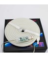 2,5m RGBIC Neon Flex Komplett-Set - USB, Bluetooth App, Fernbedienung, inkl. Montage, 7x15 Neonflex