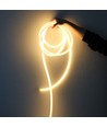 5m Neon Flex Tube - 230V, warmweiß, D16 Neon Komplettset, Dekoration