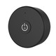 LEDlife rWave schwarze runde Mini-Fernbedienung - 1 Zone, inkl. Magnethalter
