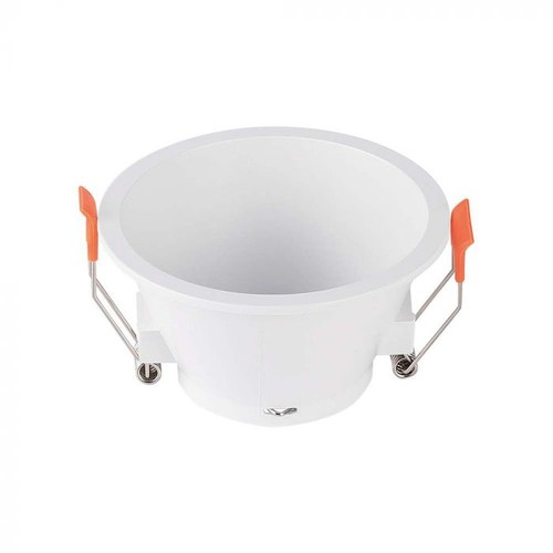 MR16/GU10 Downlight blendfrei - Exkl. Leuchtmittel, weiß, Lochausschnitt: Ø8,3 cm, Maße: Ø9,3 cm