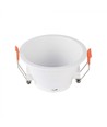 MR16/GU10 Downlight blendfrei - Exkl. Leuchtmittel, weiß, Lochausschnitt: Ø8,3 cm, Maße: Ø9,3 cm