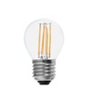 E27 4W 3-Stufen dimmbare LED Tropfenlampe - G45, Filament, Klarglas