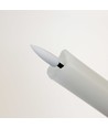 3er-Pack weiße LED Stabkerzen, Flammen-Effekt - Ø2,2cm, Höhe: 24,5cm, inkl. Fernbedienung, Timer