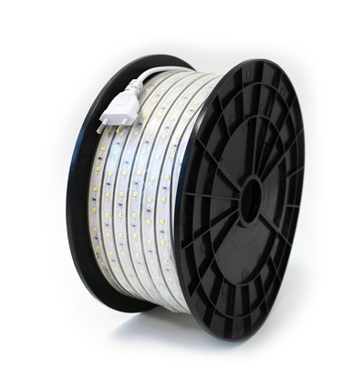 50m Arbeitslicht 230V LED Streifen - IP65, 60 LED/m, 4W/m, 400 lm/m
