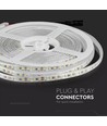5m 7,2W/m spritzwassergeschützter LED-Streifen - 12V DC, IP65, 120 LEDs pro Meter