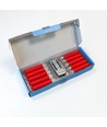 10er-Set LED-Weihnachtskerzen inkl. Fernbedienung - Batterie, Timerfunktion, kabellos, Halter für Weihnachtsbaum
