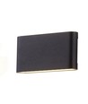 12W DuoLume Wandleuchte - Rechteck, IP65, schwarz, Up/Down, Innen/Außen, inkl. Leuchtmittel