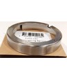 LEDlife Unni68 Aufbauring - Gebürsteter Stahl, Ø6,8 cm