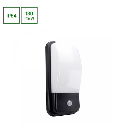 20W ENIGO LED Wandleuchte mit Sensor - 130lm/W, 4000K, IP54, Bewegungsmelder, Außen