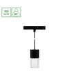 7W SHIFT BASIC HANGIT CRISTAL Schienenspot für 48V - 100lm/W, neutralweiß, 110cm Seil, für Magnetschiene