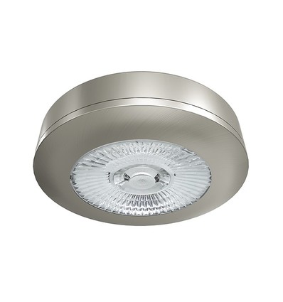 LEDlife Unni68 Aufbauring - Gebürsteter Stahl, Ø6,8 cm