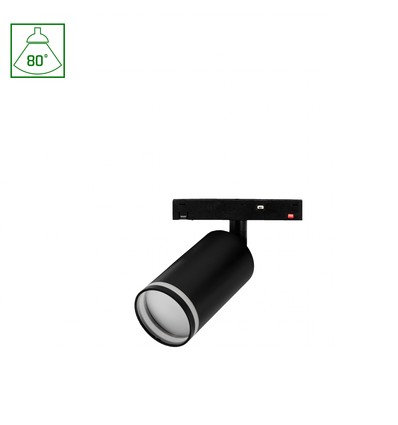 7W SHIFT BASIC SPOT RING, 48V - Warmweiß, 55x100x160 mm