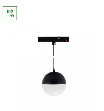 SHIFT Basic - Globe P, Kugellampe, Pendel, 90mm, 10W, 2700K, Schwarz