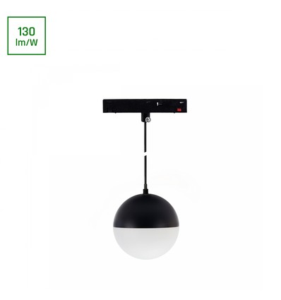 SHIFT Basic - Globe P, Kugel Lampenpendel, 90mm, 10W, 4000K, Schwarz