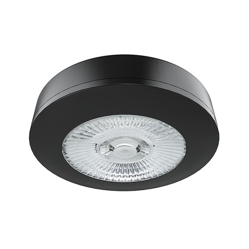 LEDlife Unni68 Aufbauring - Schwarz, Ø6,8 cm
