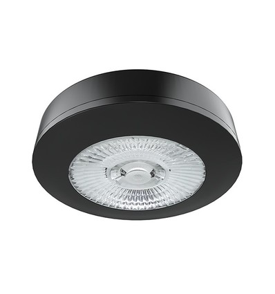 LEDlife Unni68 Aufbauring - Schwarz, Ø6,8 cm