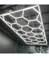 591W RA95 Hexagon LED 14 Felder + Rahmen Komplettset - Inklusive Stromanschluss