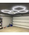 168W RA95 Hexagon LED 5 Felder Komplettset - Inkl. Stromanschluss