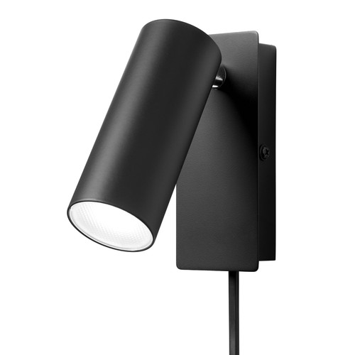 Ego LED Wandleuchte 4,5W in Schwarz, Nielsen Light