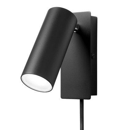 Ego LED Wandleuchte 4,5W in Schwarz, Nielsen Light