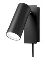 Ego LED Wandleuchte 4,5W in Schwarz, Nielsen Light