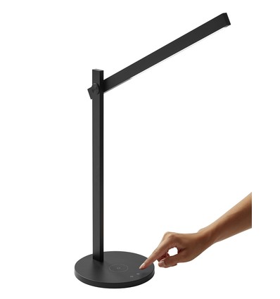 Edge LED Tischlampe mit Touch-Dimmer & USB-Ladegerät - Nielsen Light