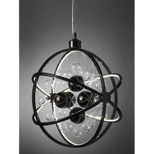 Galaxy Pendelleuchte 20W Dimmbar in Schwarz - Nielsen Light