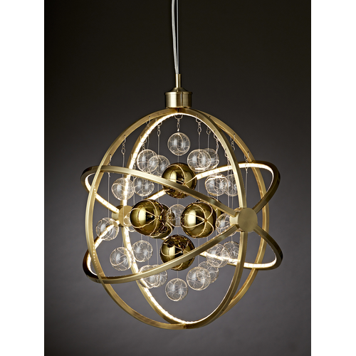 Galaxy Pendelleuchte 20W Dimmbar in Antik Messing - Nielsen Light