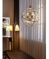 Galaxy Pendelleuchte 20W Dimmbar in Antik Messing - Nielsen Light